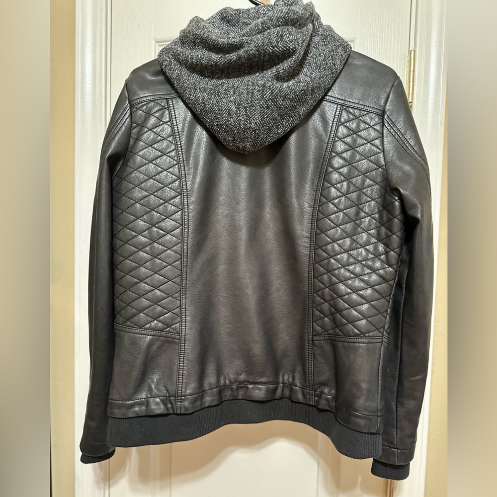 Faux Leather Jacket